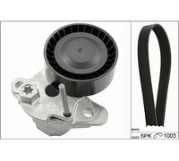INA 529 0159 10 Kit Cinghie Poly-V per AUDI,FORD,SEAT,SKODA,VW