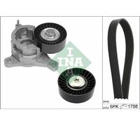 Set di cinghie Poly-V INA 529 0184 10