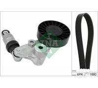 INA 529 0202 10 Kit Cinghie Poly-V per OPEL,SAAB,VAUXHALL