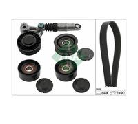 INA 529 0209 10 Kit Cinghia Poly-V Per Audi A4 8EC 8ED A6 4F2 A6 Allroad A8 Q7