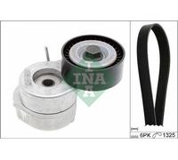 INA 529 0285 10 Kit Cinghie Poly-V per FIAT GRANDE PUNTO (199) PUNTO EVO (199)