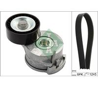 INA 529 0291 10 Kit Cinghie Poly-V per CITROËN,DS,PEUGEOT