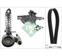 INA 529 0297 31 Pompa acqua + Kit cinghia Poly V per HOLDEN,OPEL,VAUXHALL