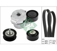 INA 529 0301 10 Kit Cinghie Poly-V per CITROËN,FIAT,FORD,PEUGEOT