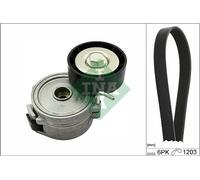 INA 529 0357 10 Kit Cinghie Poly-V per CITROËN,FIAT,LANCIA,LAND ROVER,PEUGEOT