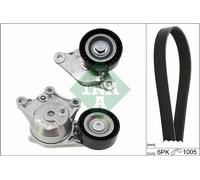 INA 529 0358 10 Kit Cinghie Poly-V per CITROËN,DS,PEUGEOT