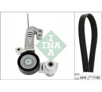 INA 529 0374 10 Kit Cinghie Poly-V per VOLVO XC60 (156) V40 Hatchback (525, 526)