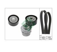 INA 529 0386 10 Kit Cinghia Poly V Per Iveco Daily III Daily IV Daily V