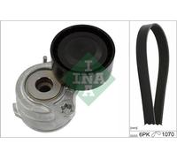 INA 529 0420 10 Cinghia A V Rigata Set Per CITROËN, DS, OPEL, PEUGEOT, VAUXHALL