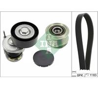 INA 529 0466 20 Kit Cinghie Poly-V per SEAT,SKODA,VW