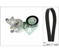 INA 529 0468 10 Kit Cinghie Poly-V per AUDI,SEAT,SKODA,VW