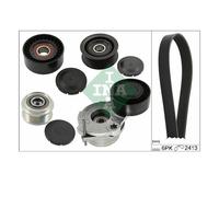 INA 529 0484 20 Kit Cinghia A V Grooved Per Audi A4 8K2 Porsche Macan 95B