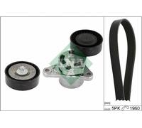 Set di cinghie Poly-V INA 529 0487 10