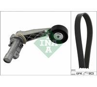 Set di cinghie Poly-V INA 529 0504 10