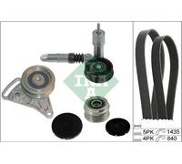 INA 529 0523 20 Kit Cinghie Poly-V per AUDI A4 Sedan (8E2, B6)