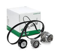 INA 529 0534 30 Pompa acqua + Kit cinghia Poly V