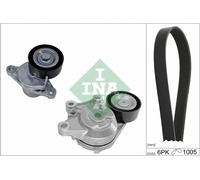 INA 529 0581 10 Kit Cinghie Poly-V per CITROËN,PEUGEOT