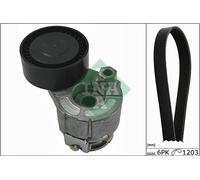 INA 529000910 kit cinghia Poly-V 6 nervature lunghezza 1.203 mm