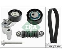 INA 529009710 kit cinghia Poly-V 6 nervature lunghezza 1.735 mm