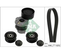 INA Kit cinghie Poly-V 529 0284 10 per Renault, Dacia, Nissan