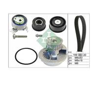 INA 530 0078 31 Pompa Dell'Acqua + Kit Cinghia Dentata Per Opel Vectra B CC