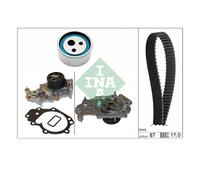 Pompa dell'acqua + kit cinghia di distribuzione INA 530 0182 31