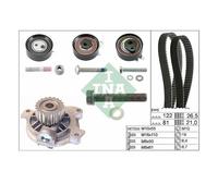 Schaeffler INA 530 0483 30 Pompa acqua + Kit cinghie dentate per VW
