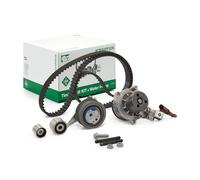 INA Pompa acqua + Kit cinghie dentate compatibile con AUDI SEAT SKODA VW