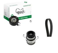Pompa dell'acqua + kit cinghia di distribuzione INA 530 0167 30