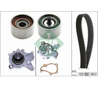 Pompa dell'acqua + kit cinghia di distribuzione INA 530 0502 30