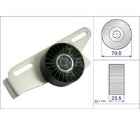 INA 531 0868 10 Puleggia Di Tensione, Cinghia A V Per DACIA, NISSAN, RENAULT