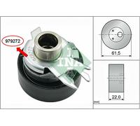 INA 531025230 rullo tenditore cinghia dentata diametro 61,5 mm
