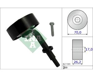 INA 531078310 rullo tenditore cinghia Poly-V diametro 70 mm