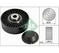 INA 532 0370 20 Galoppino guidacinghia cinghia Poly-V per FIAT Doblo Cargo (223)