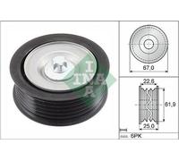 INA 532 0866 10 Galoppino guidacinghia cinghia Poly-V