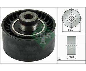 INA 532034510 galoppino cinghia dentata diametro 60 mm larghezza 30 mm