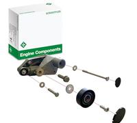 INA 533 0097 10 Tenditore cinghia servizi con leva con supporto con materiale di fissaggio/montaggio