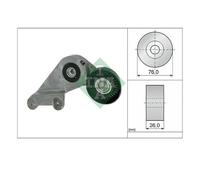 INA 534 0133 30 Tensionatore Cinghia A V Per Volvo C70 I Renault