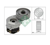 INA 534 0321 10 Tensionatore Cinghia A V Per Opel Astra H Honda Civic VII