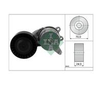 INA 534 0553 10 Tensionatore Cinghia A V Per Peugeot Citroën Toyota
