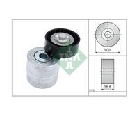 INA 534 0715 10 Tensionatore Cinghia A V Grooved Per Subaru Forester Legacy