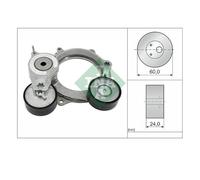 Ina 534 0718 10 Tendicinghia Cinghia Scanalata per Audi A4 Allroad A5 A6
