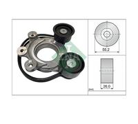 INA 534 0827 10 Tensionatore Cinghia Poly-V Per Land Rover Jaguar