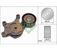 INA 534007520 tendicinghia cinghia Poly-V diametro 65 mm larghezza 26 mm