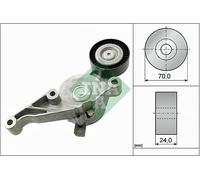 INA 534015110 tendicinghia cinghia Poly-V diametro 70 mm larghezza 24 mm
