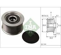 INA 535 0049 10 Dispositivo ruota libera alternatore per MAZDA 3 (BK) 5 (CR19)