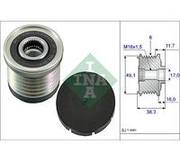 INA 535003010 ruota libera alternatore numero scanalature 6