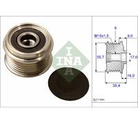 INA 535006010 ruota libera alternatore numero scanalature 6 larghezza 39,4 mm