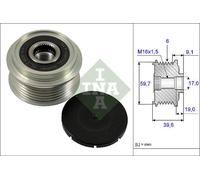 INA 535006510 ruota libera alternatore numero scanalature 6