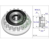 INA 535011810 ruota libera alternatore
